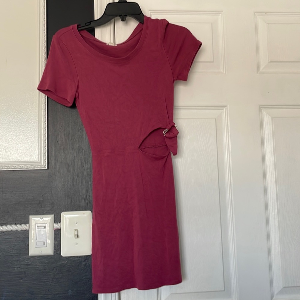 GARAGE Open Cut Dress